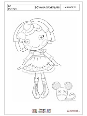 Lalaloopsy boyama sayfaları